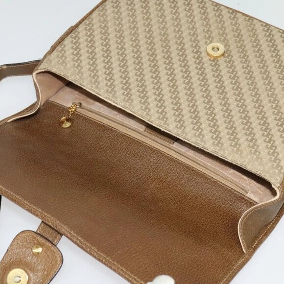 GUCCI Shoulder Bag Canvas Beige Gold 001 113 0613 Auth ep10753 - Picture 10 of 14